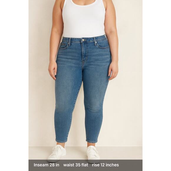 Old Navy Rockstar Super Skinny High Rise Jeans Size 16 - Picture 1 of 6